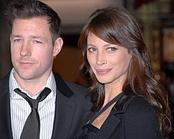 Ed Burns, Christy Turlington at 27 Dresses Premiere 1