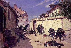 Franco-prussian war faubourg Metz