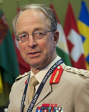 Gen. Sir David Richards at NATO Summit in Chicago May 20, 2012