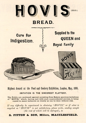 Hovis Bread Advertisement 1895