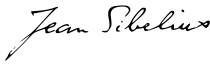 Jean Sibelius signature.svg