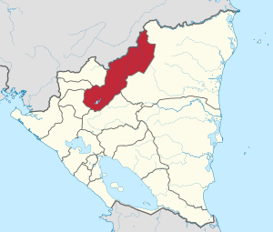 Jinotega Department in Nicaragua.svg