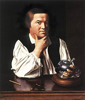 John Singleton Copley - Paul Revere - WGA5216