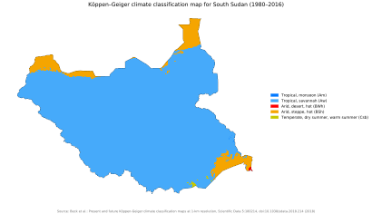 Koppen-Geiger Map SSD present