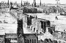 London Bridge (1616) by Claes Van Visscher