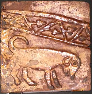 Ludlow hunting tile - hound