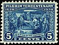 Mayflower compact 1920 U.S. stamp.1