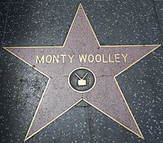 Monty Woolley star HWF