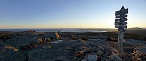 Mt Penobscot summit