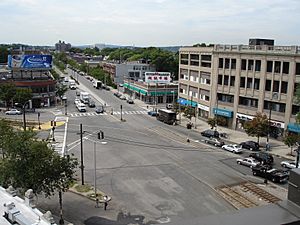 Packard's Corner is at the intersection of Commonwealth Avenue and Brighton Avenue in Allston.