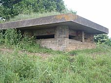 Pillbox at Western Heights, Dover.