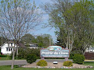 Prairie du Chien Sign