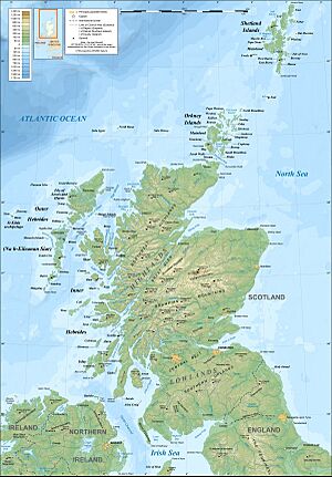 Scotland topographic map-en