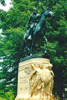 Stonewall Jackson, Charlottesville VA, USA, 1921