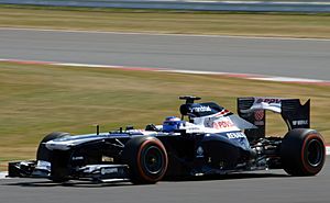 Susie Wolff 2013 Silverstone F1 Test 001