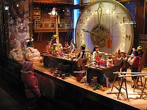 The Bay Christmas Window 2007