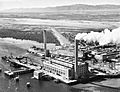 Thomas Playford Power Station at Port Augusta, South Australia, about 1962 (SLSA B 48544)