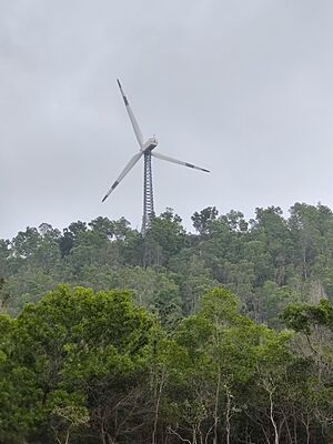 Wind Turbine on Tirumala