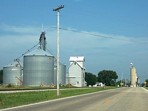 Grain elevator in Mineral