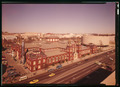 AERIAL VIEW FROM SOUTHWEST - Smithsonian Institution, Arts and Industries Building, 900 Jefferson Drive Southwest, Washington, District of Columbia, DC HABS DC,WASH,520A-13 (CT).tif