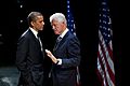 Barack Obama and Bill Clinton