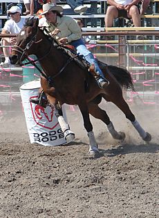 Barrel racing