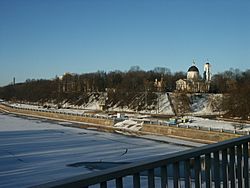 The grounds of the Gomel Palace