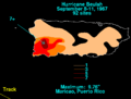 Beulah 1967 Puerto Rico rainfall