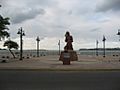 Catano - view with statue of Taino girl - panoramio