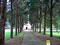 Christ church lancaster walkway