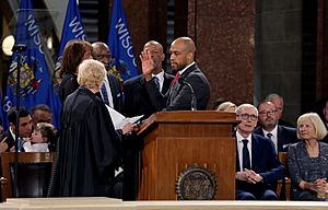 Evers inauguration 25