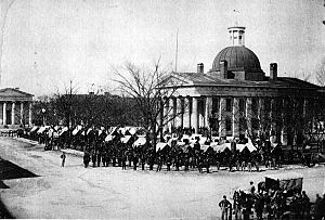 Huntsville Courthouse Square 1864