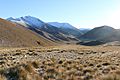 Lindis Pass in winter