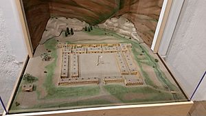 Model of Fort Massachusetts