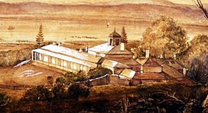 Painting Lake Innes House 1839.jpg