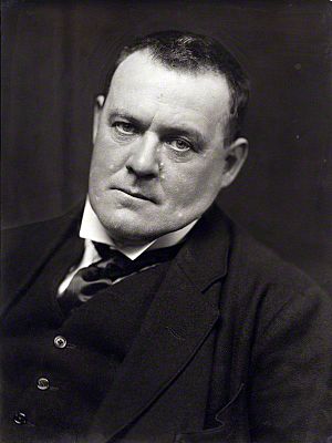 Hilaire Belloc portrait by E. O. Hoppé, 1915