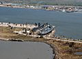 Seawolf Park damage following Ike