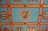 St John the Baptist, Crondall Street, Hoxton - Ceiling (geograph 2624648)