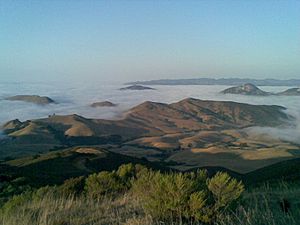 Sta Lucia range near Sta Margarita