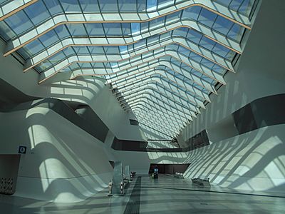 Stazione alta velocita, Zaha Hadid, Napoli Afragola