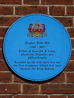 Stephen Perse MD (Cambridge)