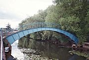 York- Locked pedestrian bridge