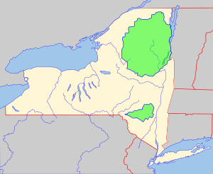 Adirondack and Catskill Parks Locator