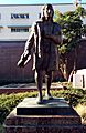 Christopher Columbus statue, Grand Park, Los Angeles, January 21, 2014