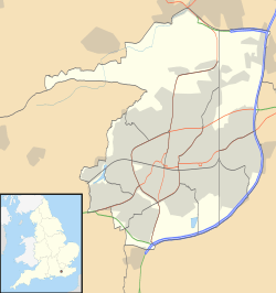 St John the Baptist, Crawley is located in Crawley