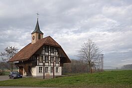 Old school house in Gächliwil village