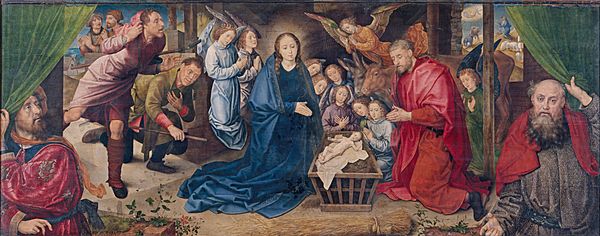 Hugo van der Goes - The Adoration of the Shepherds - Google Art Project