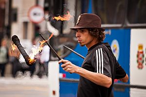 Malabarista de Rua