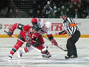 NHL 2010 Face Off Hurricanes @ Wild in Helsinki