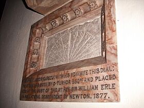 Newton sundial 2